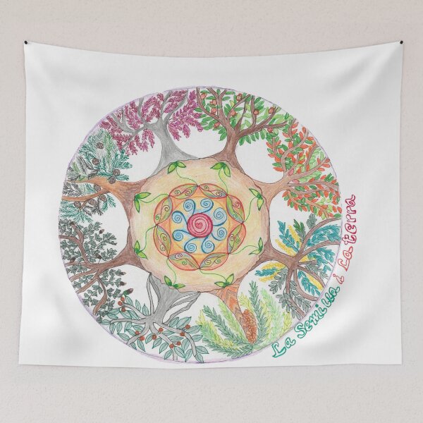 Item preview, Mandala La Semilla i la Terra designed and sold by CarlaBedia.