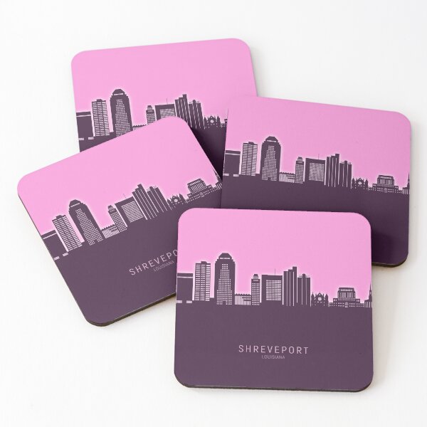 Item preview, Shreveport Louisiana Skyline designed and sold by ArtPrints.