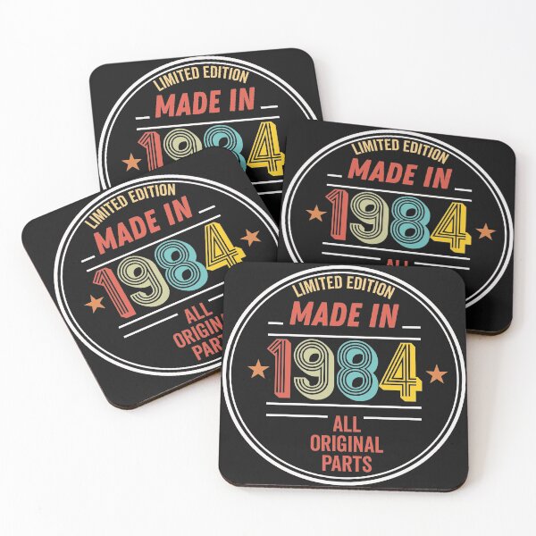 Item preview, Limited Edition Made In 1984 All Original Parts - Funny Vintage Years Old Birthday Gifts. designed and sold by ALITOPRINCE.