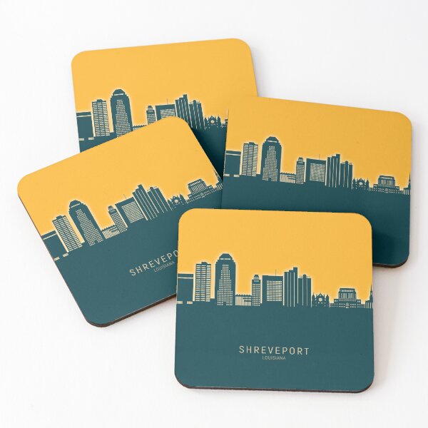 Item preview, Shreveport Louisiana Skyline designed and sold by ArtPrints.