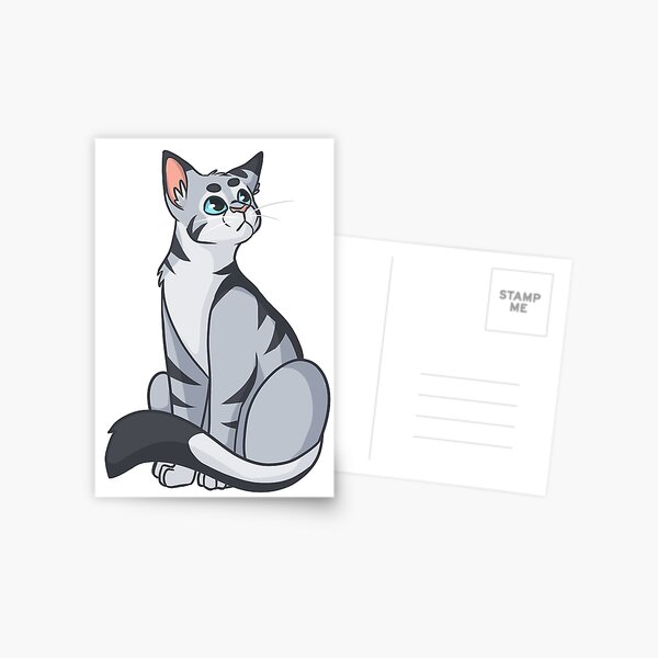 Firestar Fireheart Warrior Cats Postcard for Sale by alicialynne