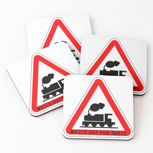 Item preview, Watch Out For Toots - Funny Sign designed and sold by sonnytyphoon.