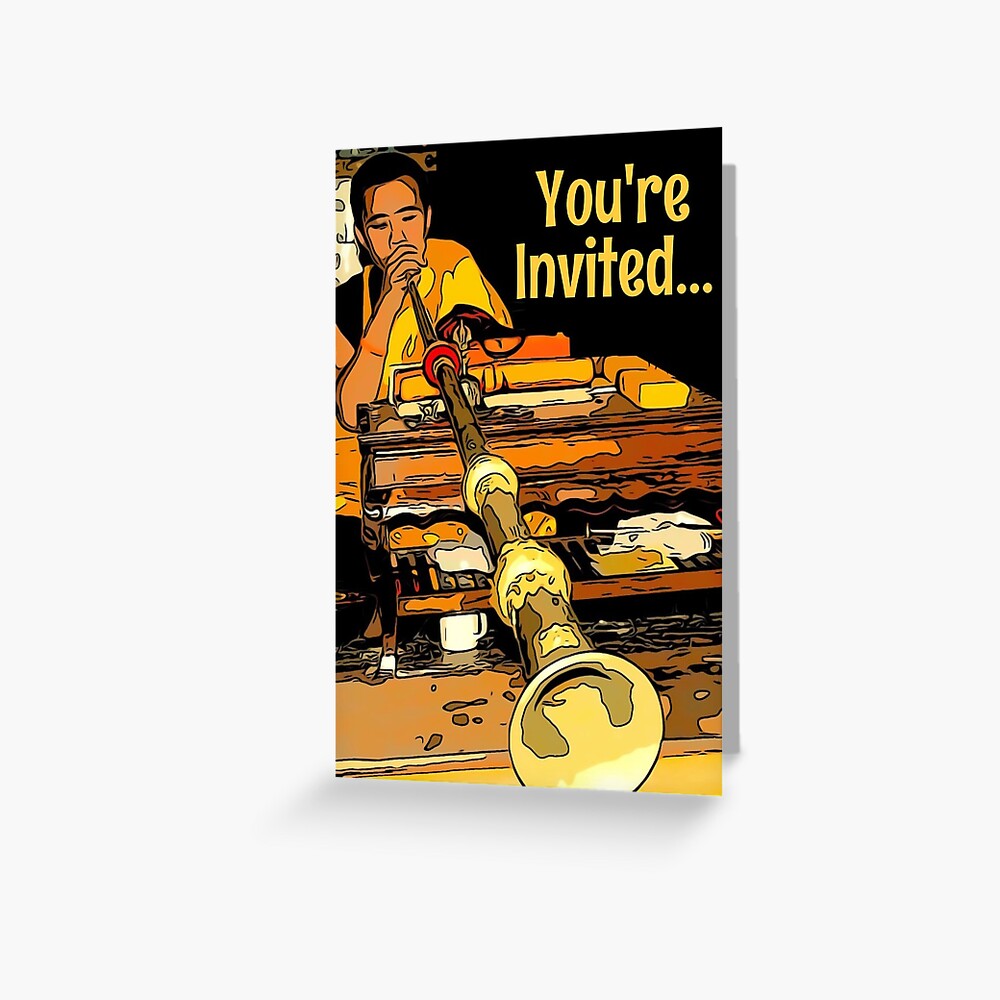 YOU'RE INVITED Greeting Card