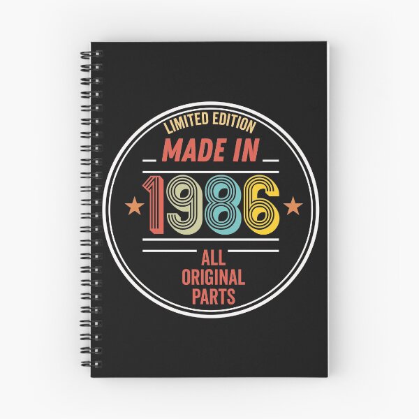 Item preview, Limited Edition Made In 1986 All Original Parts - Funny Vintage Years Old Birthday Gifts. designed and sold by ALITOPRINCE.