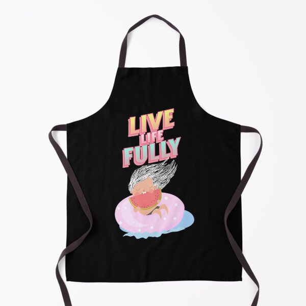 Item preview, Live Life Fully Inspirational Motivational Quote designed and sold by Destine99.