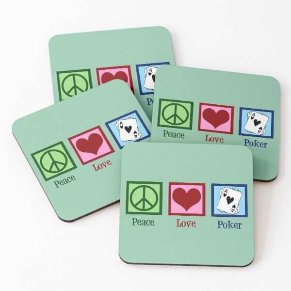 Artikelvorschau, Friedensliebespoker entworfen und verkauft von Epic Love Designs.