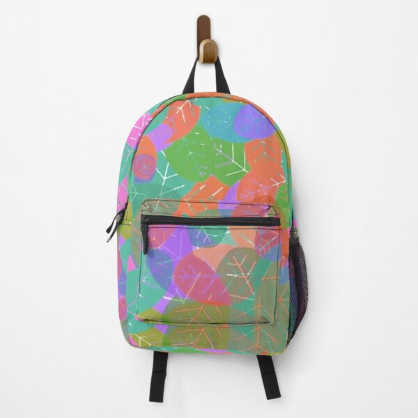 Item preview, Modern leafy graphic overlapping glassy leaves designed and sold by glowvim.