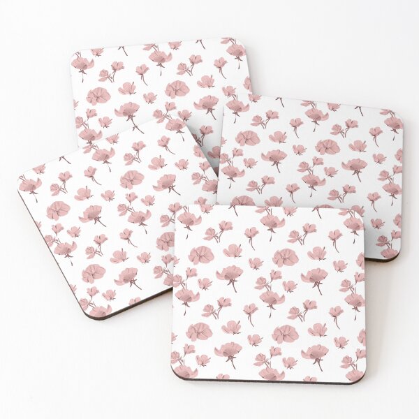 Item preview, Tiny Pink Flowers designed and sold by Anis Illustration.