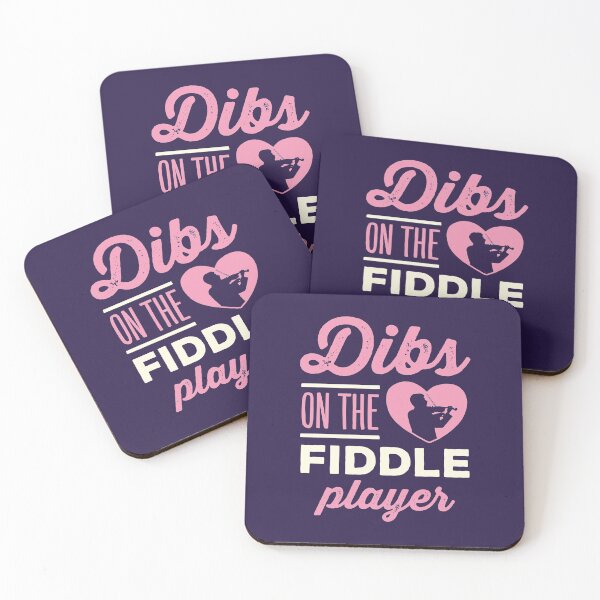 Item preview, Dibs on the Fiddle Player Fiddler Wife Girlfriend designed and sold by jaygo.