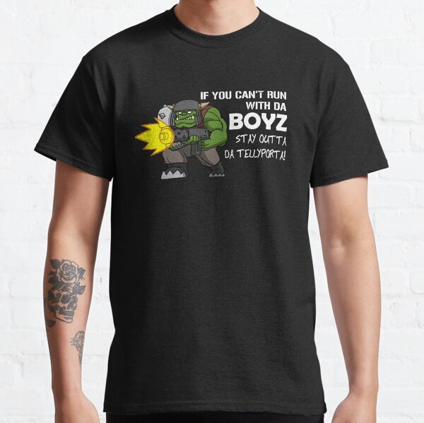BIG BOYZ (White Text) Classic T-Shirt