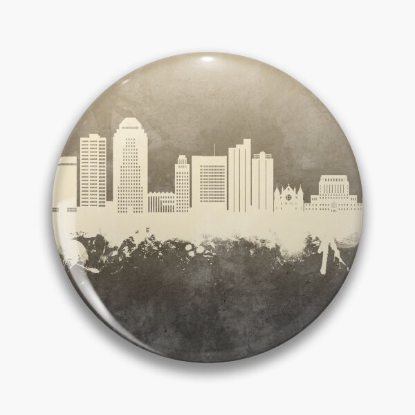 Item preview, Shreveport Louisiana Skyline designed and sold by ArtPrints.