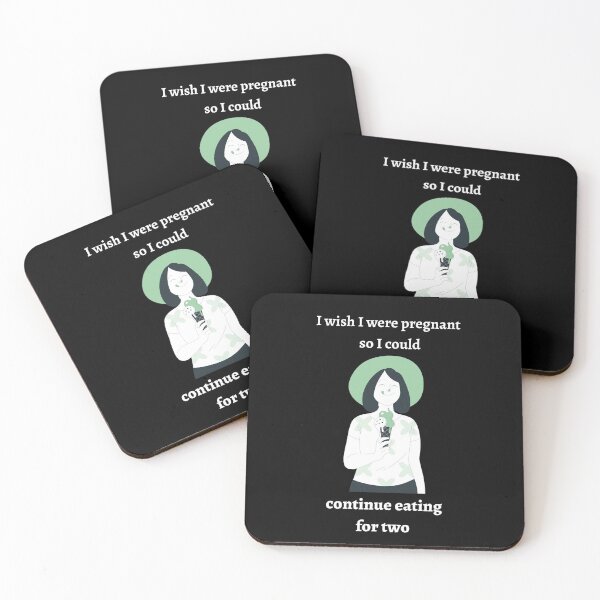 Item preview, I wish I were pregnant so I could continue eating for two, cool quotes to the new mom designed and sold by DANT-shirts.