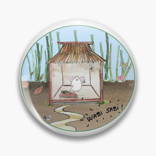 Item preview, SEN NO RIKYU "WABI SABI", philosophical cartoon and quote designed and sold by letiziahoffmann.