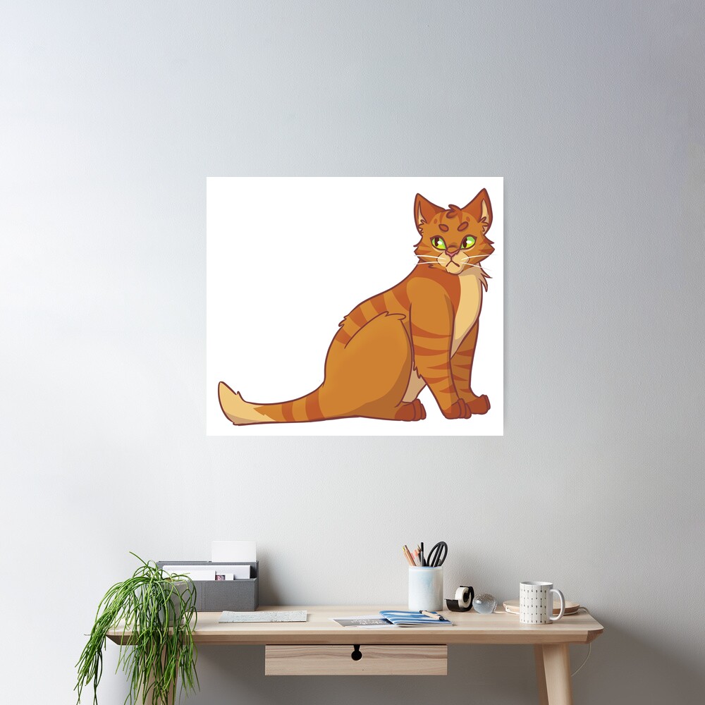 Firestar Fireheart Warrior Cats | Art Print