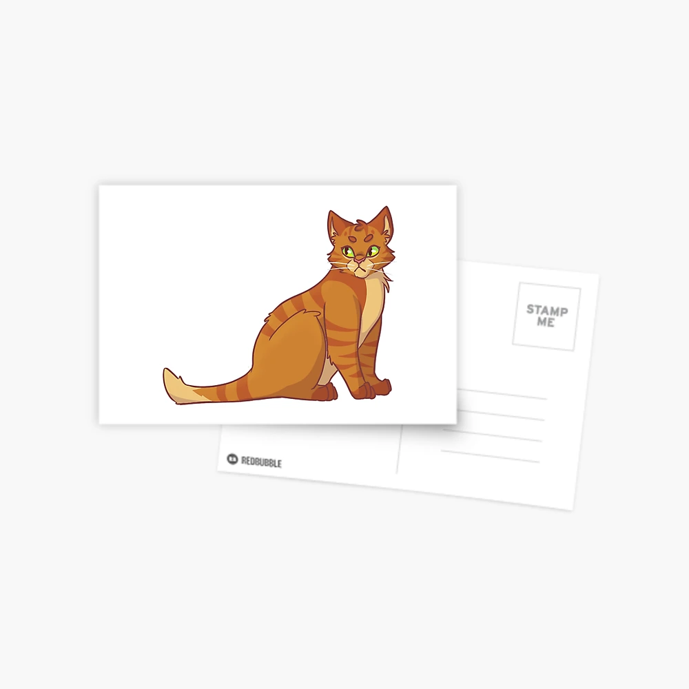 Tigerstar II Tigerheart Warrior Cats Postcard for Sale by alicialynne