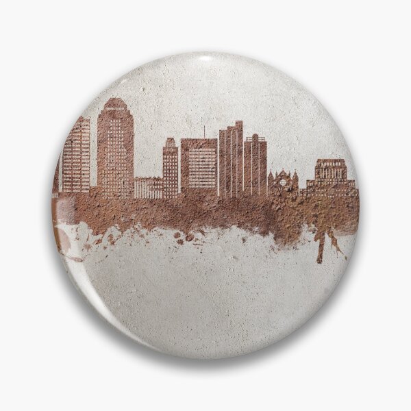 Item preview, Shreveport Louisiana Skyline designed and sold by ArtPrints.
