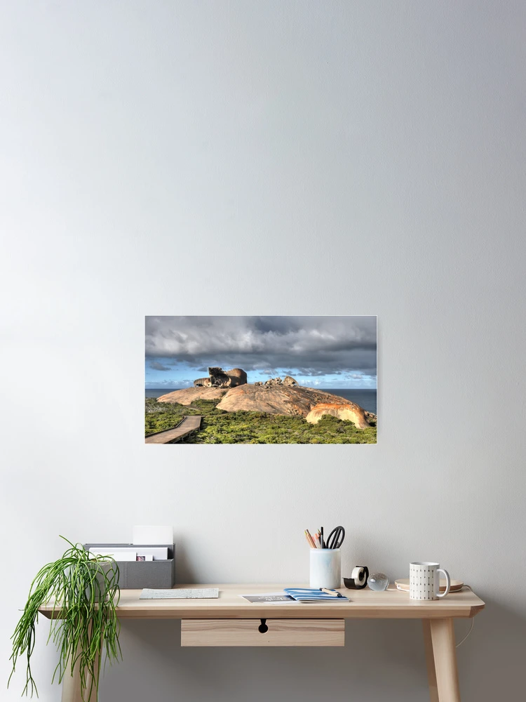 Thumbnail 2 of 3, Poster, Remarkable Rocks designed and sold by Dean Wiles.