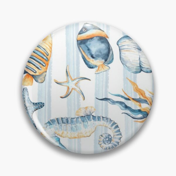 Item preview, summer sea pattern designed and sold by Sya Prints.