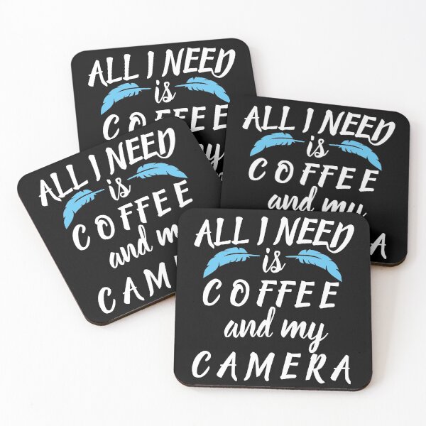 Item preview, All I Need Is Coffee And My Camera designed and sold by mewsis.