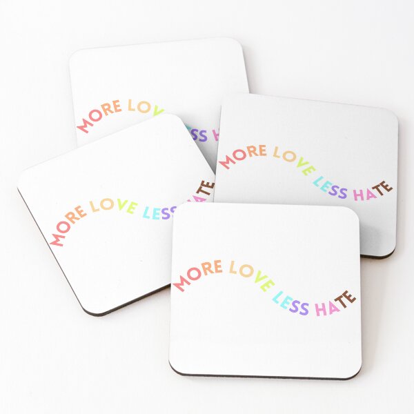 Item preview, More Love, Less Hate designed and sold by CJ Vanderbeek.