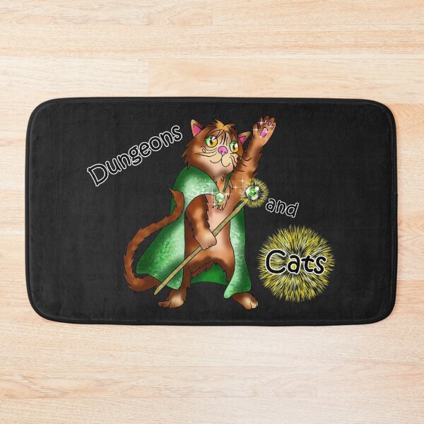 Item preview, Dungeons and cats ginger kitty sorcerer  designed and sold by CuisineCat.