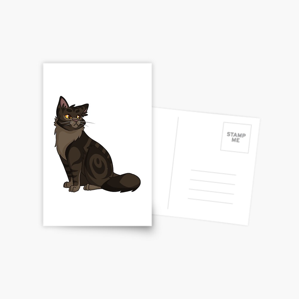 Firestar Fireheart Warrior Cats Postcard for Sale by alicialynne