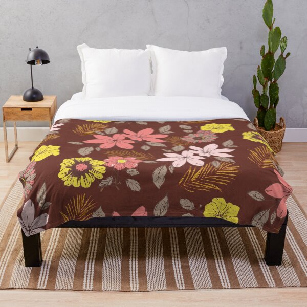 Item preview, Retro Floral designed and sold by PaintedCanvas.