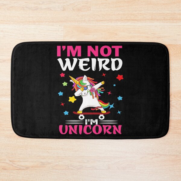 Item preview, I'm not weird I'm unicorn designed and sold by pnkpopcorn.