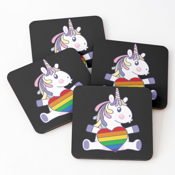 Item preview, Rainbow Unicorn Gay Pride Homosexuel designed and sold by MooonTees.