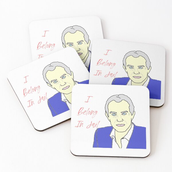 Item preview, Tony Blair: "I Belong In Jail" designed and sold by RevolutionInPaint.