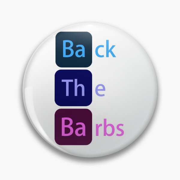 Item preview, Back the barbz designed and sold by Yellogo.