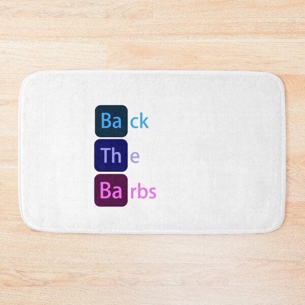 Item preview, Back the barbz designed and sold by Yellogo.