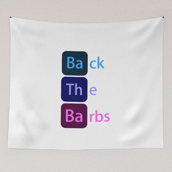 Item preview, Back the barbz designed and sold by Yellogo.