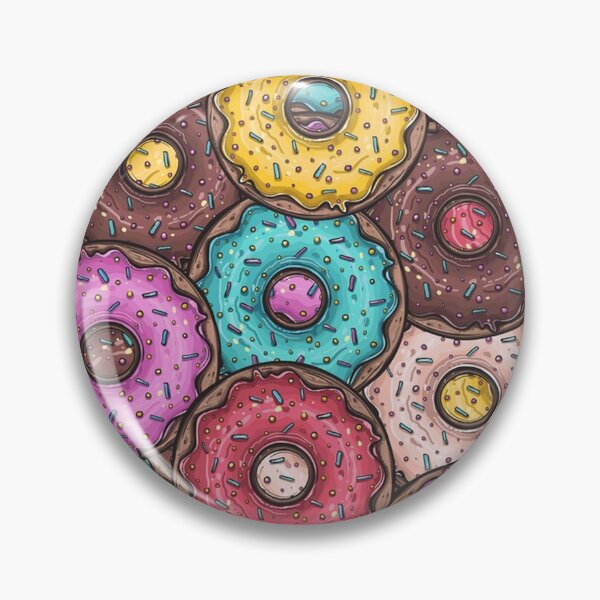 Item preview, Donut Seamless Pattern designed and sold by IshitaPoint.