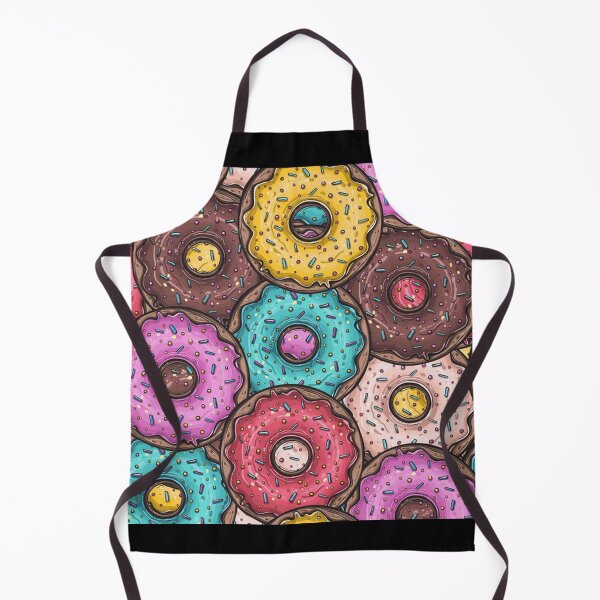 Item preview, Donut Seamless Pattern designed and sold by IshitaPoint.