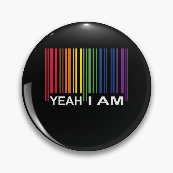 Item preview, Yeah I Am Barcode Gay Pride Homosexuel designed and sold by MooonTees.