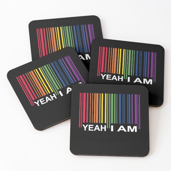 Item preview, Yeah I Am Barcode Gay Pride Homosexuel designed and sold by MooonTees.