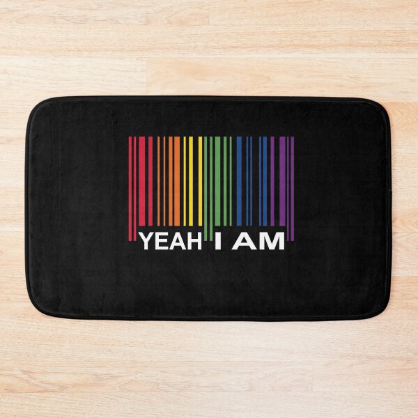 Item preview, Yeah I Am Barcode Gay Pride Homosexuel designed and sold by MooonTees.