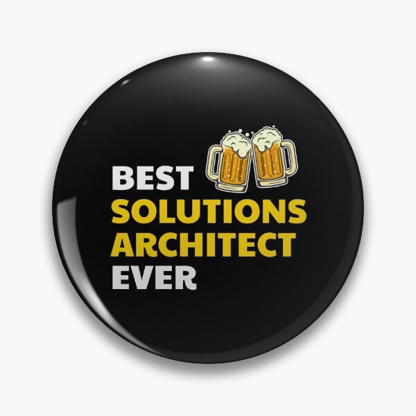 Item preview, Solution Architect Architecture Beer Funny Saying designed and sold by CuteDesigns1.