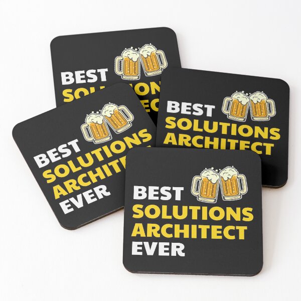 Item preview, Solution Architect Architecture Beer Funny Saying designed and sold by CuteDesigns1.