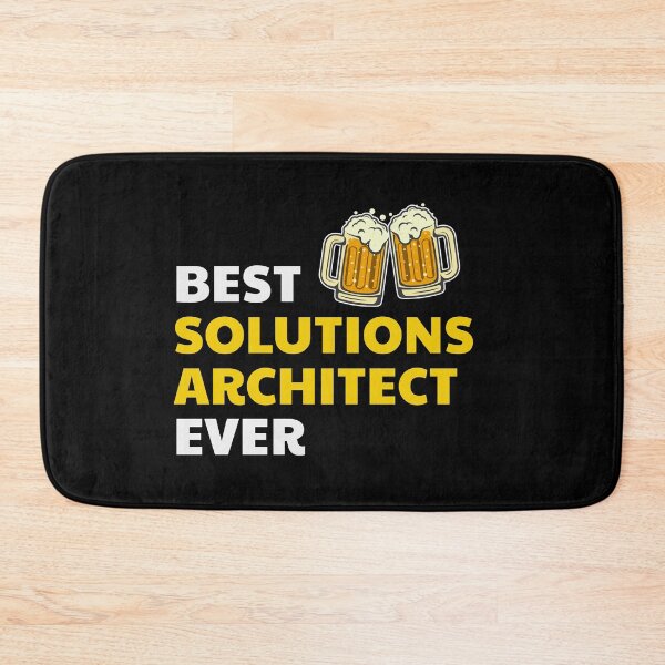 Item preview, Solution Architect Architecture Beer Funny Saying designed and sold by CuteDesigns1.
