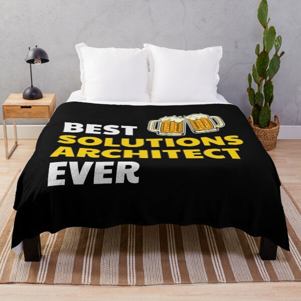 Item preview, Solution Architect Architecture Beer Funny Saying designed and sold by CuteDesigns1.