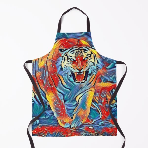 Item preview, Siberian Tiger Abstract designed and sold by Zoo-Moo.