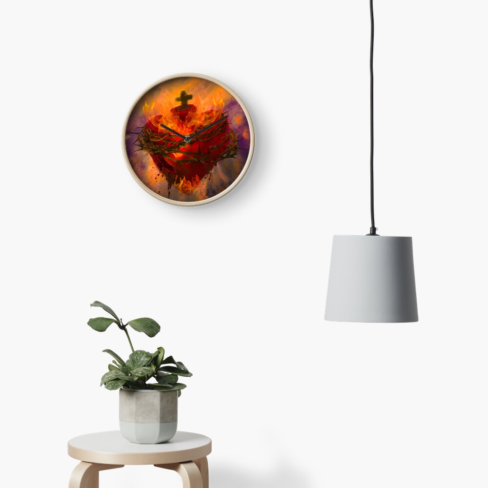 Item preview, Clock designed and sold by phatpuppyart.