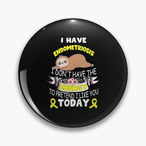 Item preview, Endometriosis awareness Sloth endo warrior yellow T-shirt Sweatshirt designed and sold by zerniakcor.