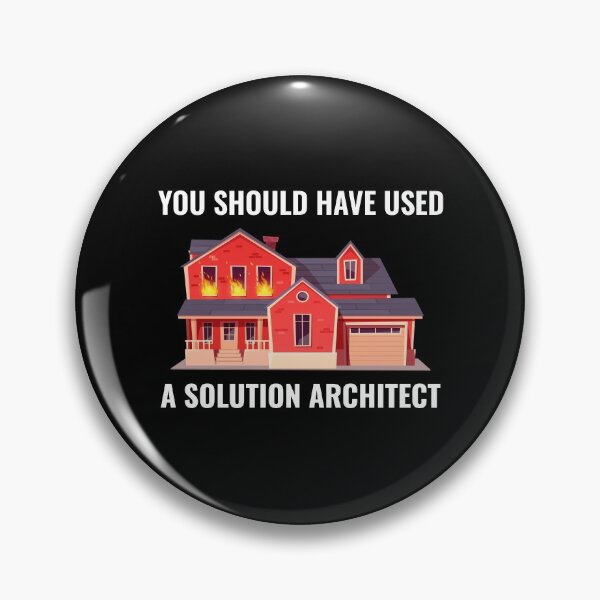 Item preview, Solution Architect Architecture Funny Saying designed and sold by CuteDesigns1.