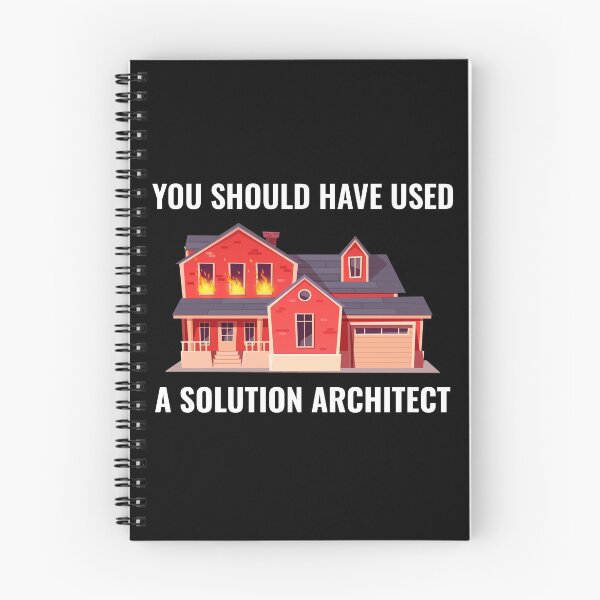 Item preview, Solution Architect Architecture Funny Saying designed and sold by CuteDesigns1.