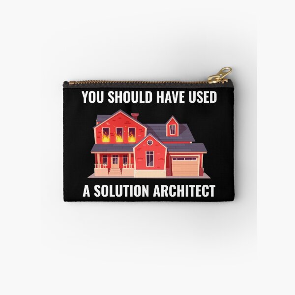 Item preview, Solution Architect Architecture Funny Saying designed and sold by CuteDesigns1.