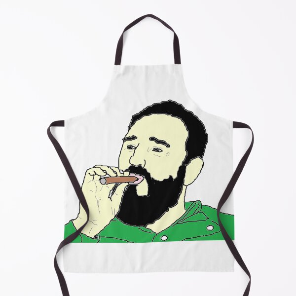 Item preview, Fidel Castro Cigar Print designed and sold by RevolutionInPaint.