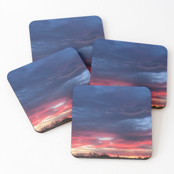 Item preview, Deep blue, bright pink and purple sunset designed and sold by AdaM-219.